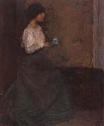 Hugh Ramsay Seated Figure oil painting